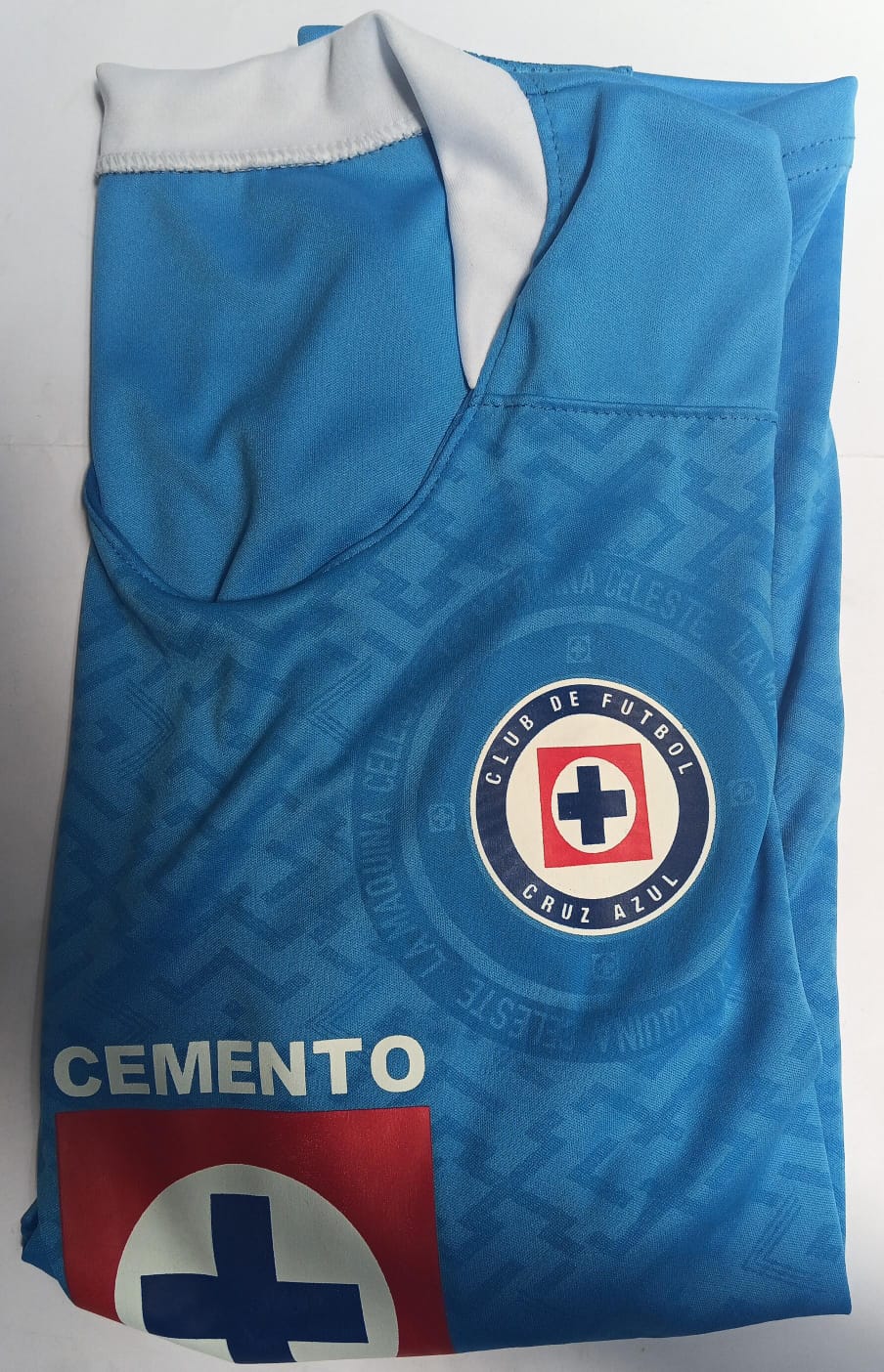 Playera Economica Manga Larga Cruz Azul Local