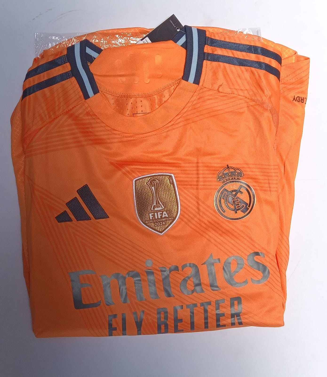 Playera Clon Real Madrid Naranja