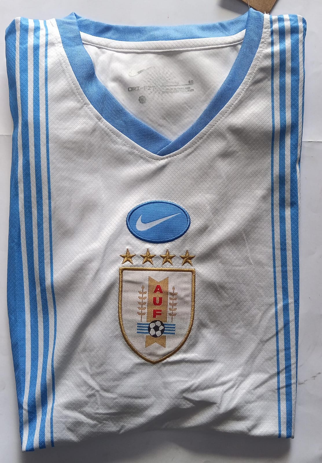 Playera Uruguay Blanco XL