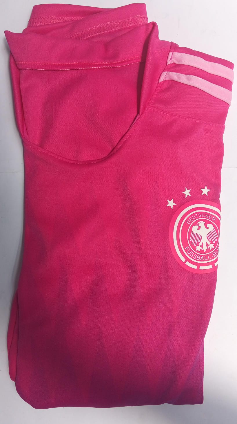 Playera Economica Manga Larga Alemania Rosa