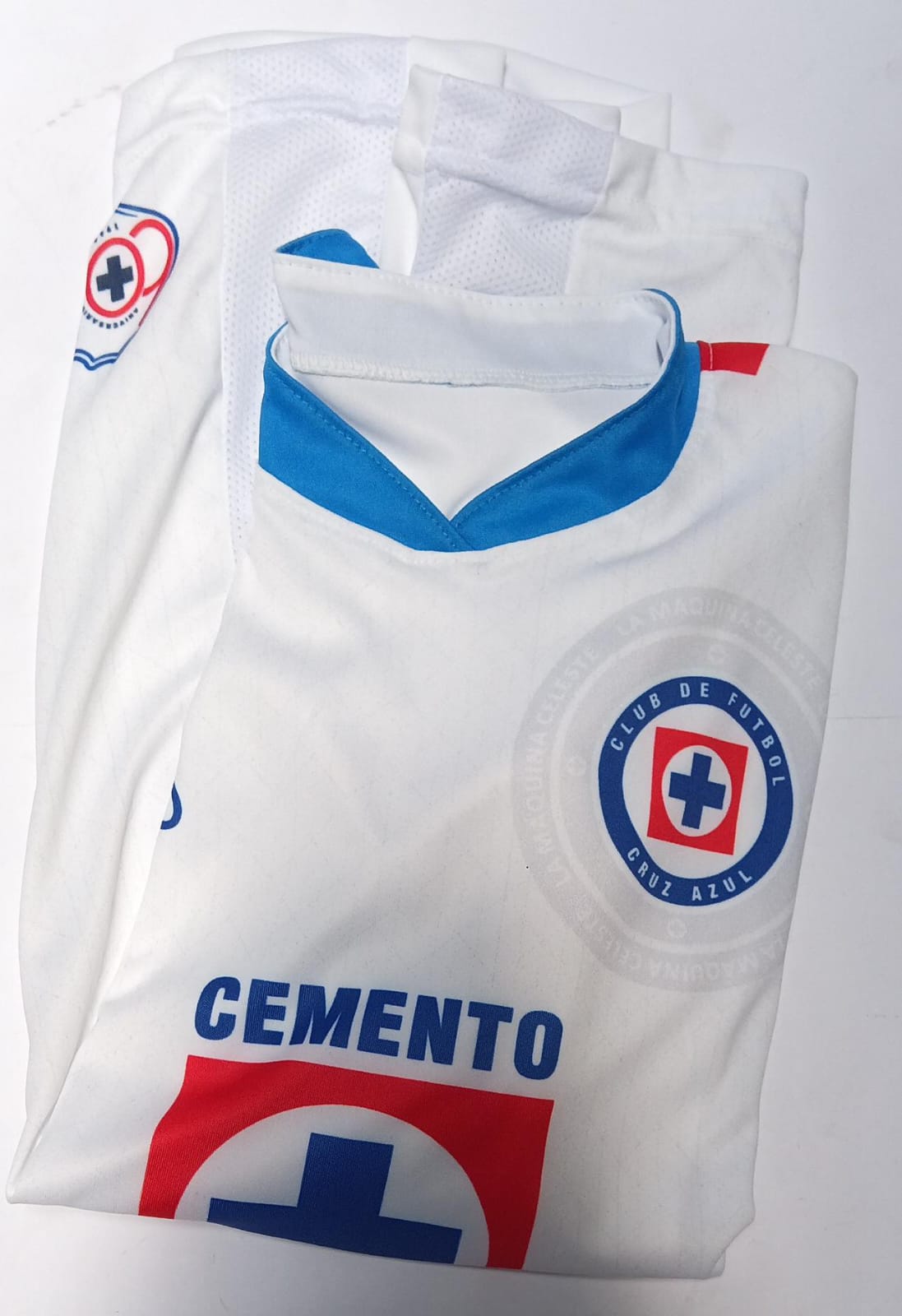 Playera Economica Cruz Azul Blanco