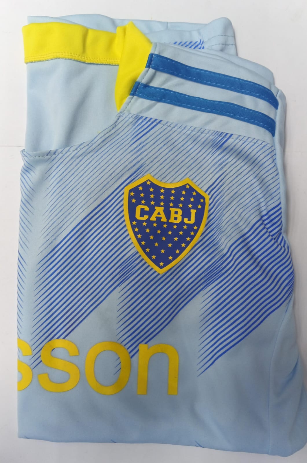 Playera Juvenil Boca Azul Cielo