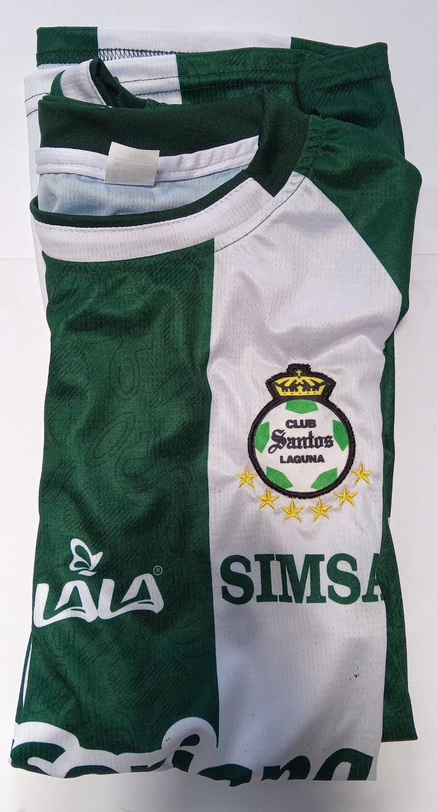 Playera Bordada Santos Local