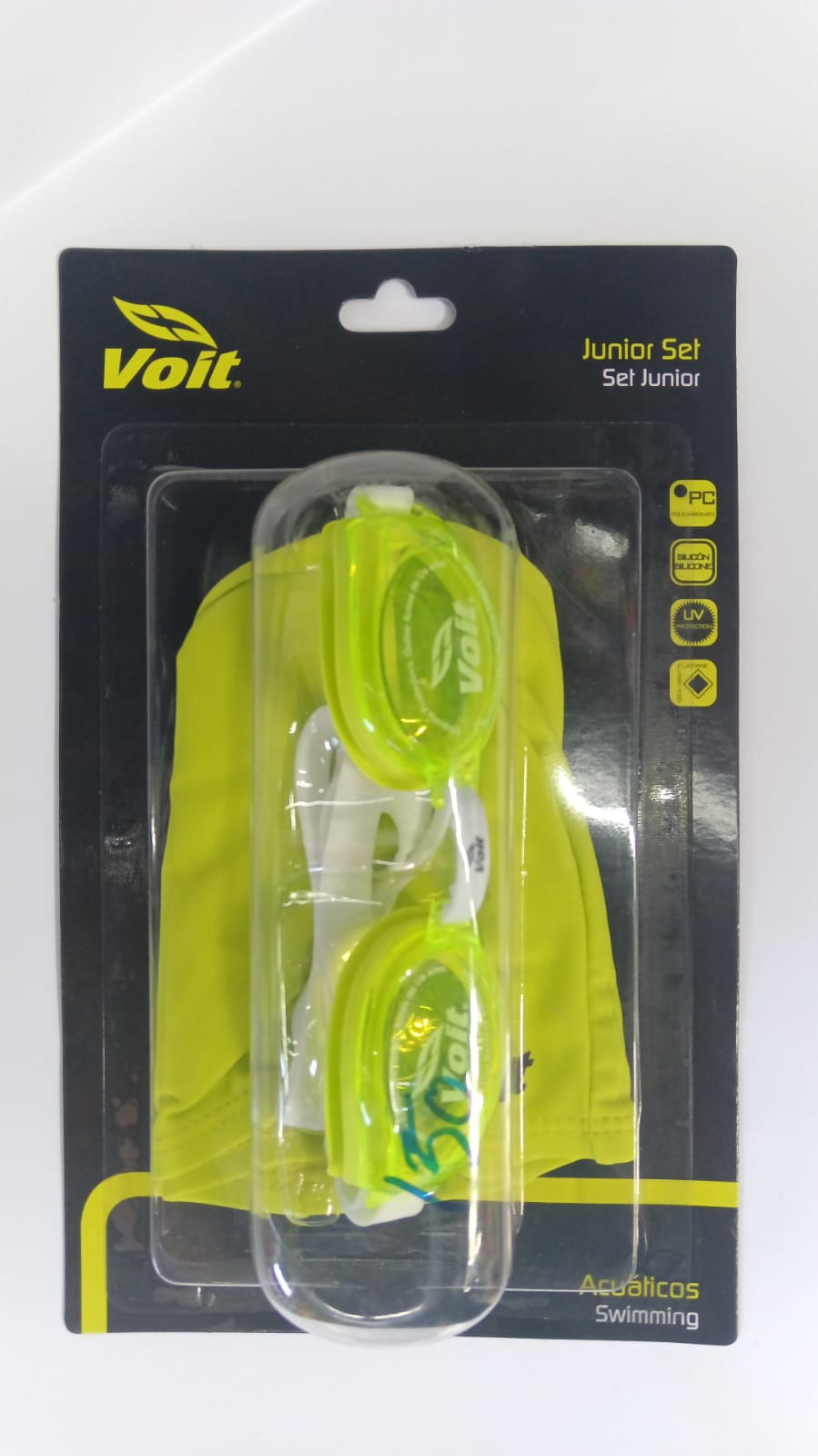 Set de Natación Junior Voit Gafas y Gorro