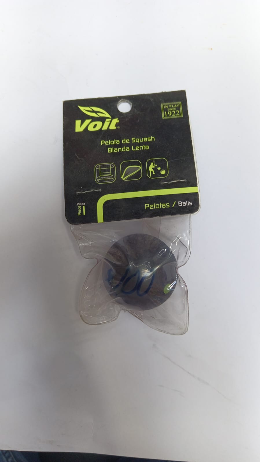 Pelota de Squash Blanda y Lenta VOIT