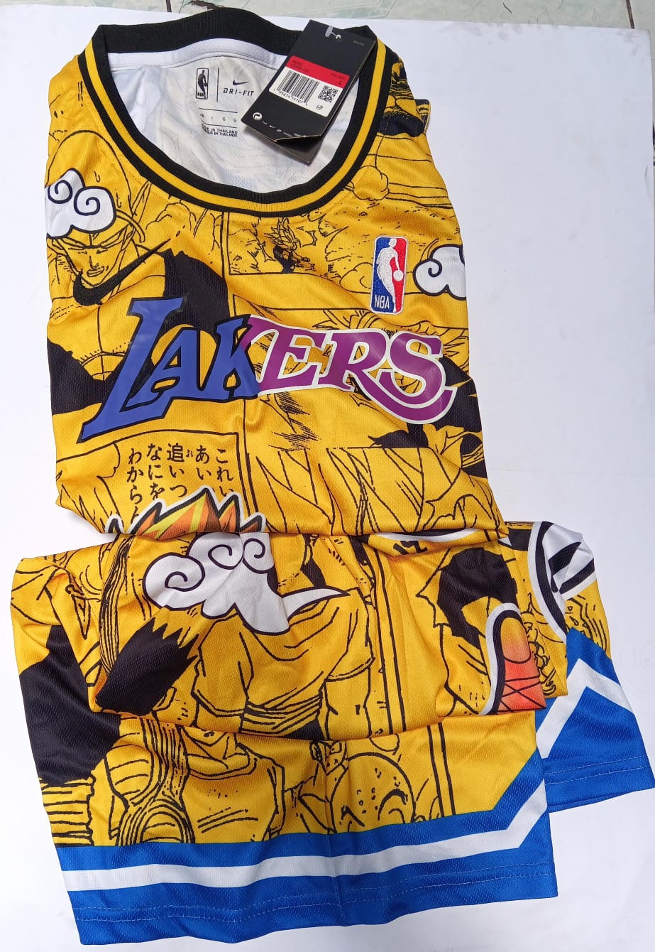 Conjunto Basquetbol Lakers Anime