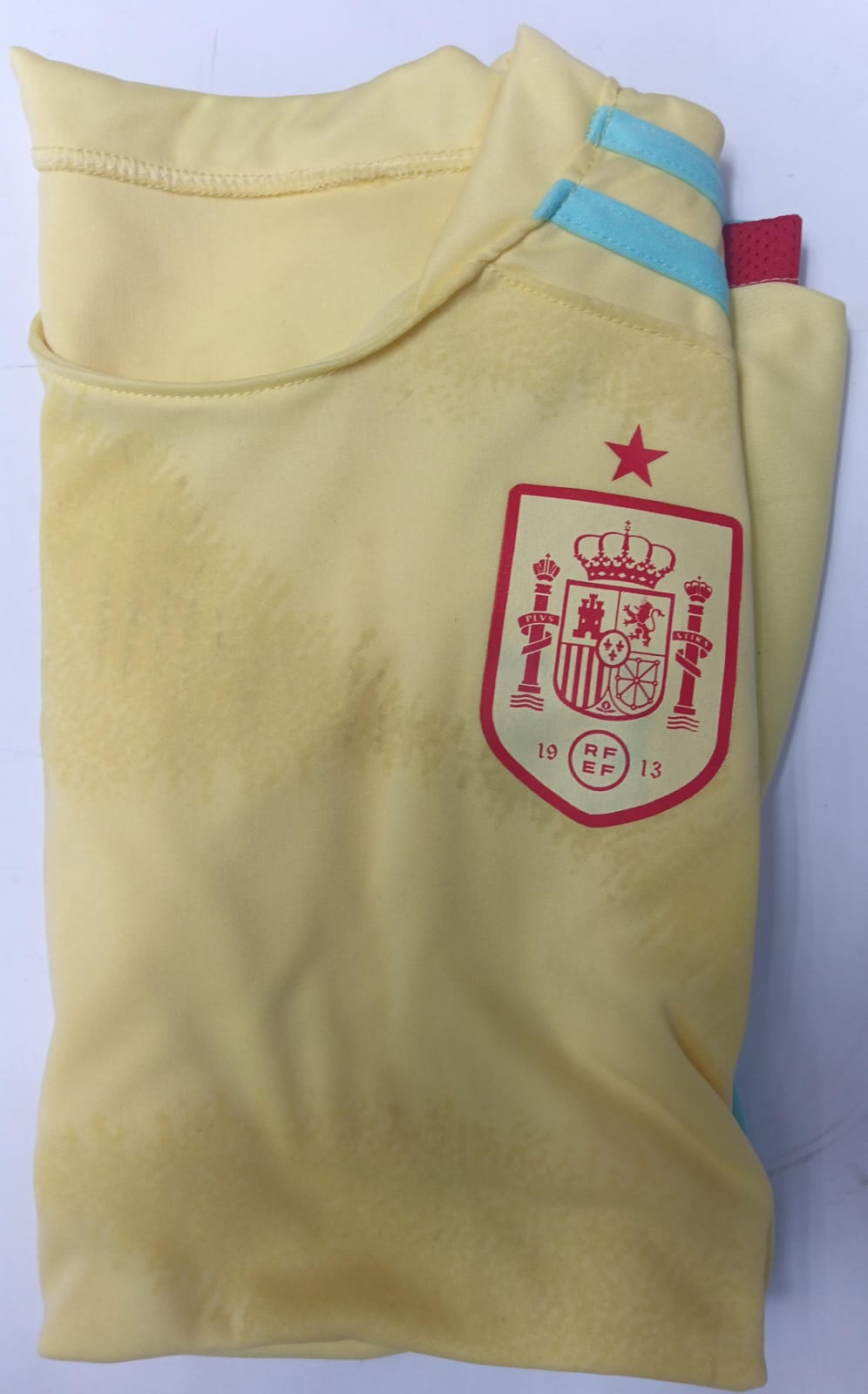 Playera Juvenil España Amarillo