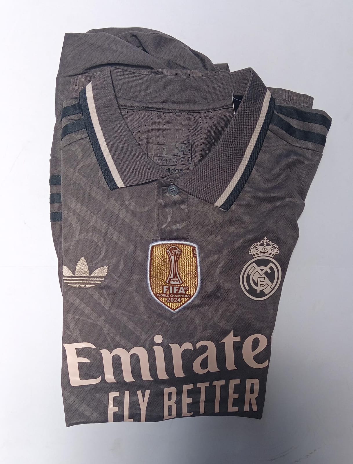 Playera Clon Real Madrid Gris