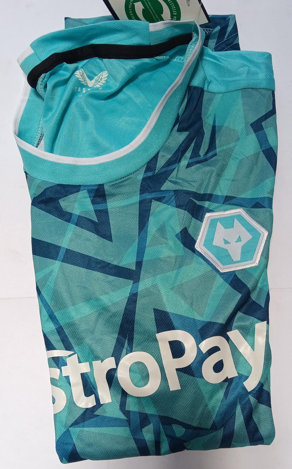 Playera Bordada Wolverhampton Azul