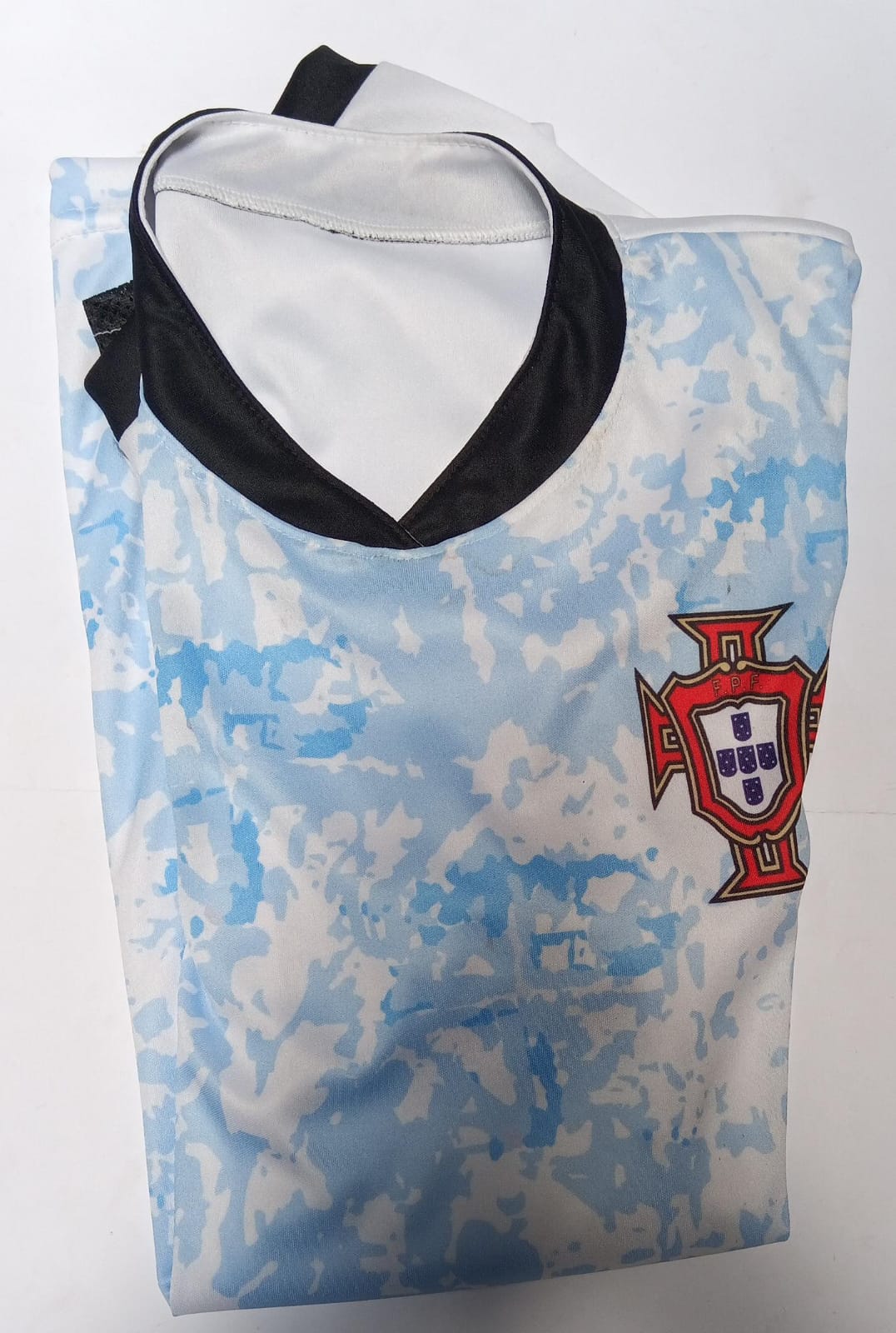 Playera Economica Portugal Blanca