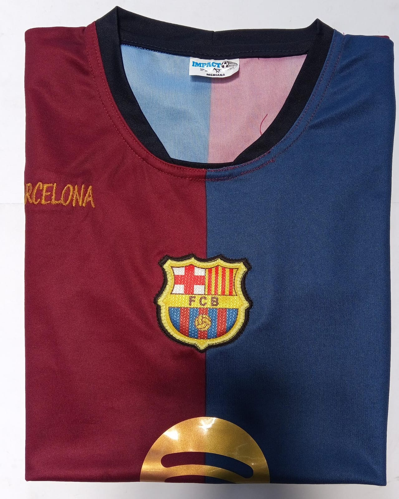 Playera Bordada Barcelona Local