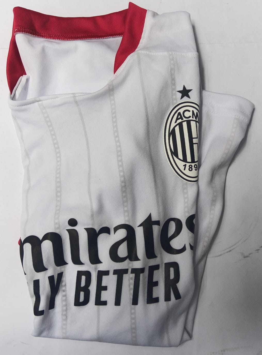 Playera Juvenil Milan Blanco