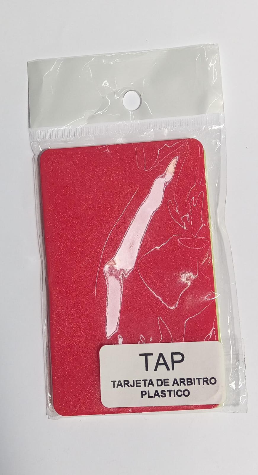 Tarjetas de Árbitro de Plástico
