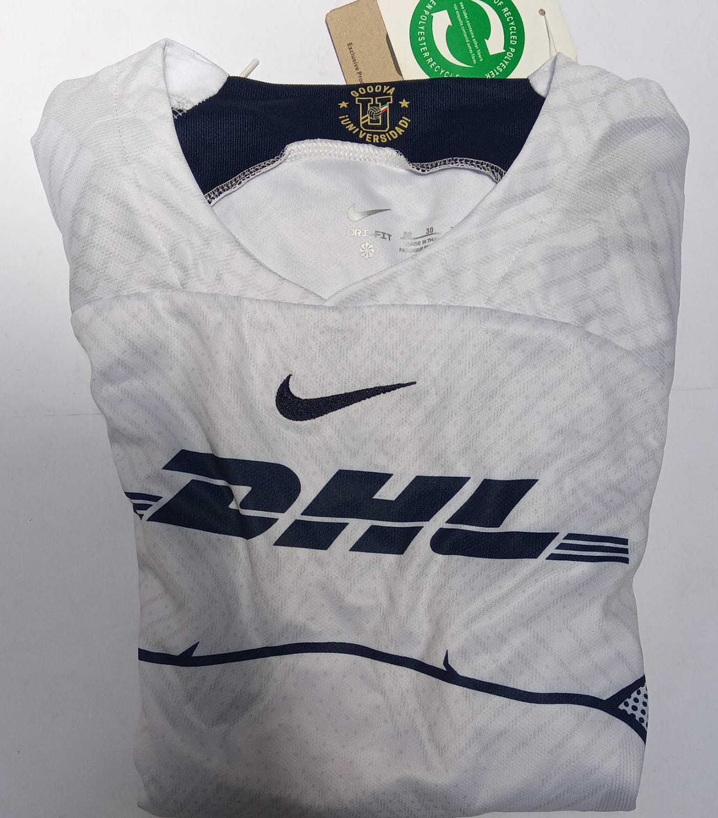 Playera Clon Niño Pumas Blanca