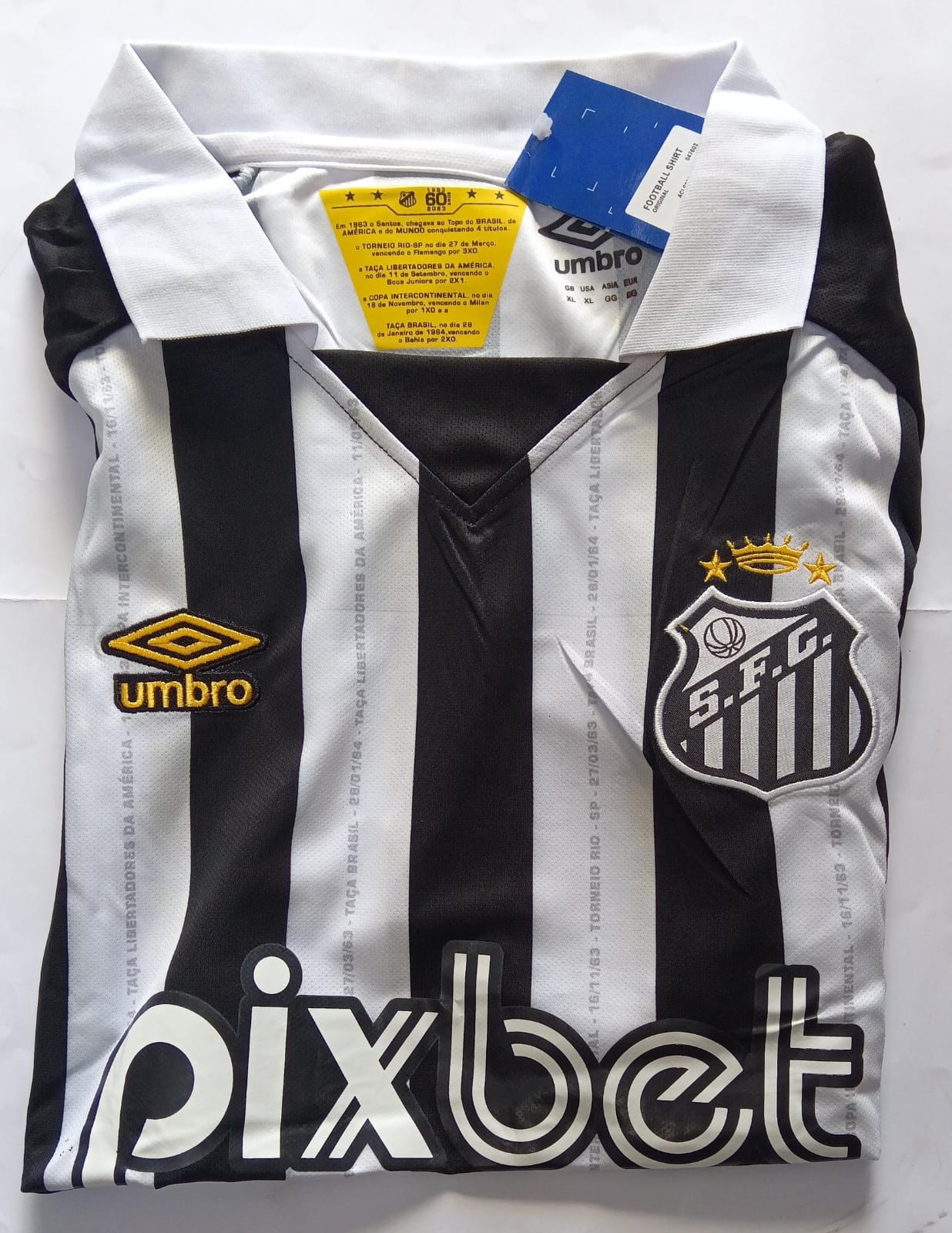 Playera Santos Brasil Local XL