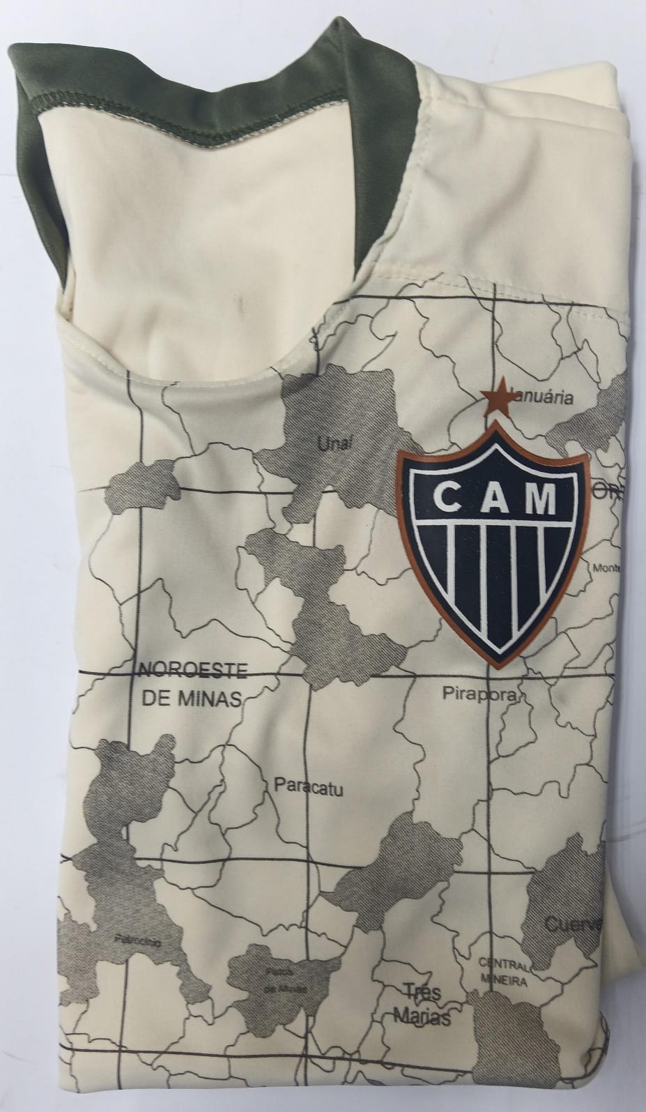 Playera Juvenil Atletico Mineiro Beige